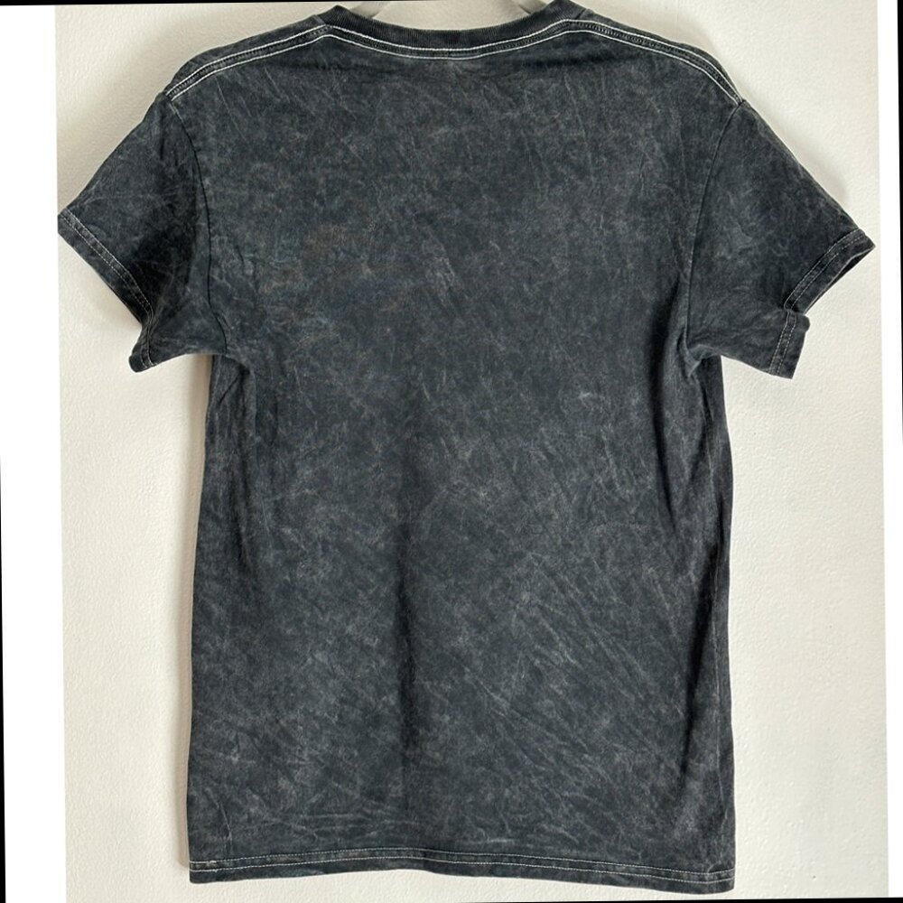 Nirvana Smiley Mineral Wash Grunge Band Tee - Picture 3 of 3